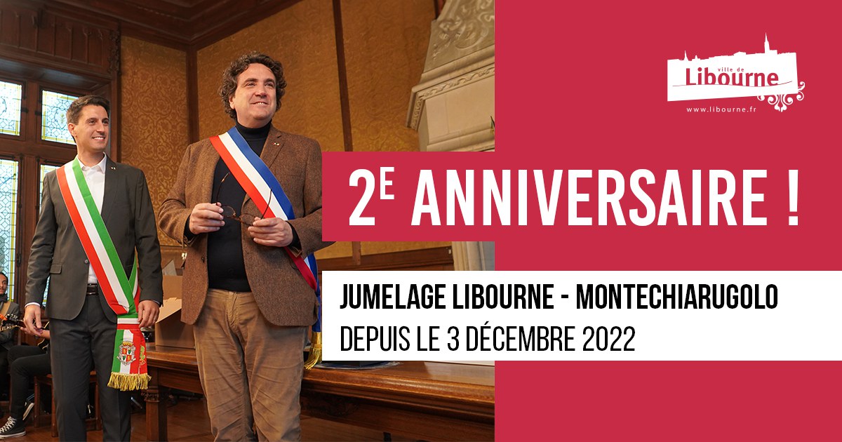 Montechiarugolo e Libourne: 2 anni di Amicizia!